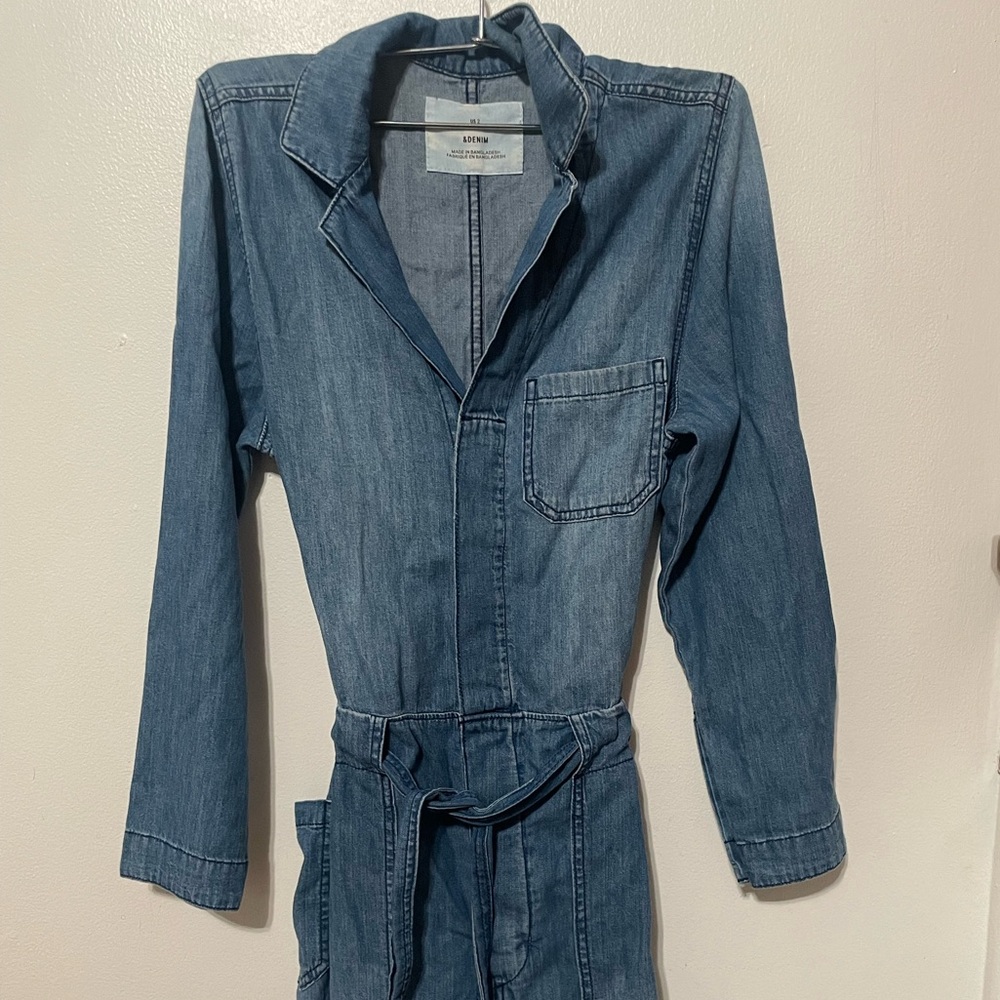 Denim jumpsuit